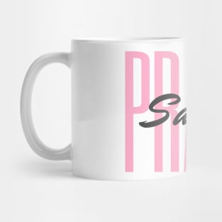 Praise Satan | Pretty Pink Mug